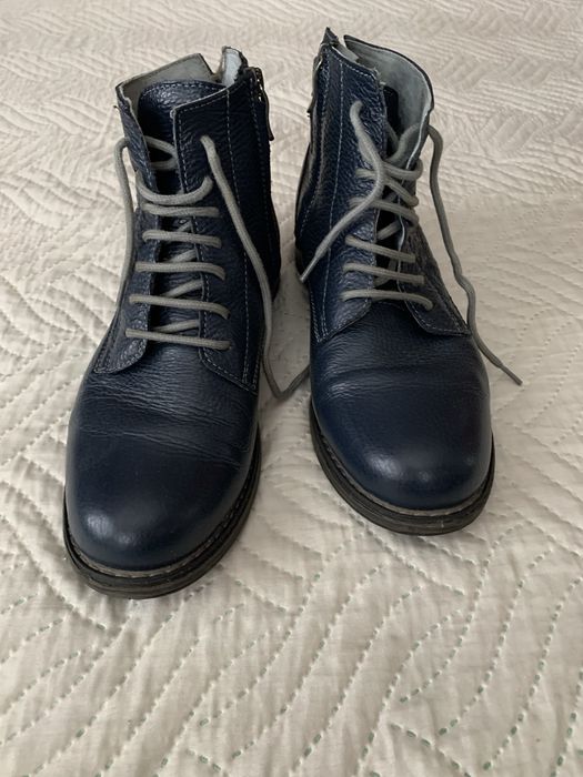 Дамски боти от естествена кожа