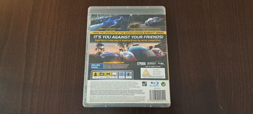 need for speed hot pursuit ps3 game игра playstation
