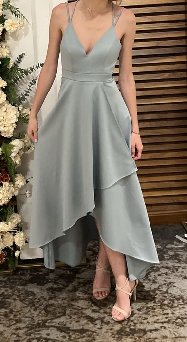 Официална светло синя рокля Jake’s