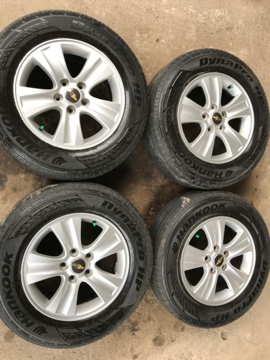 Jante originale Chevrolet 16 cu anvelope de vara