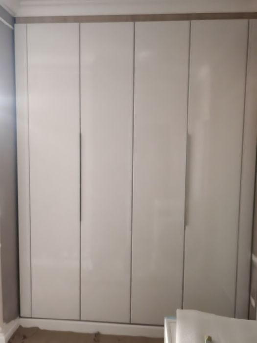 Фасады МДФ белый глянец