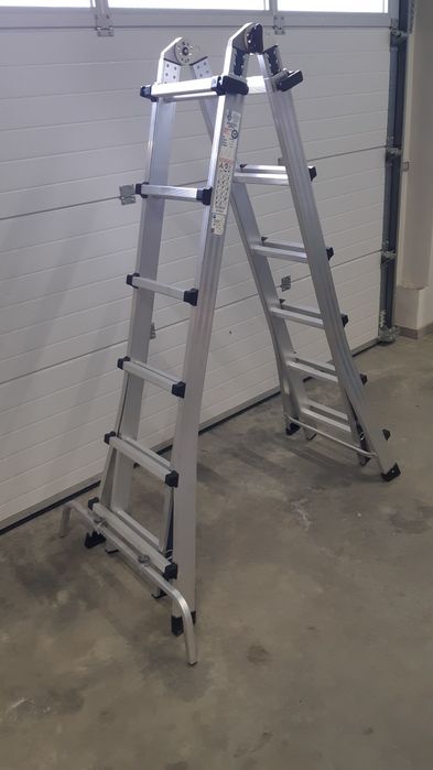 Scara profesională STP Italia în aluminiu 6+6 trepte