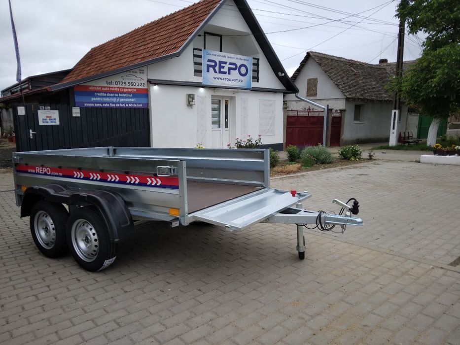 Remorca Repo QRDS 2,4m/1,25m 750 kg