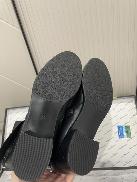 Сапоги италия из кожи