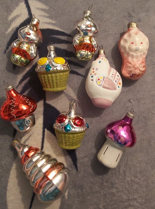 Советские елочные игрушки
