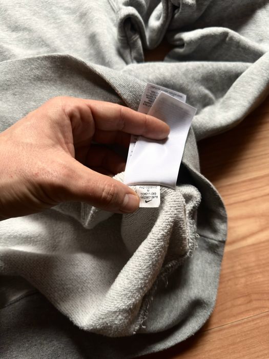 Hanorac hoodie sweatshirt bluza Mike wraparound swoosh grey cotton