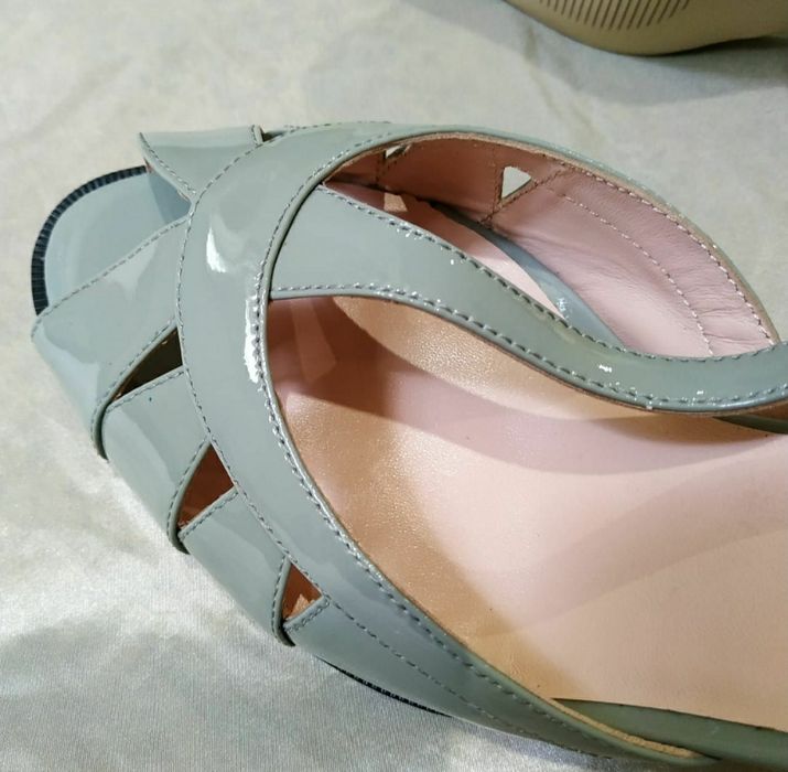 Туфли лаковая кожа Italy