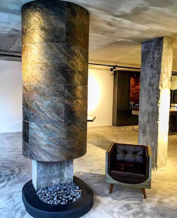 Натуральный камень, декор панель, каменный шпон