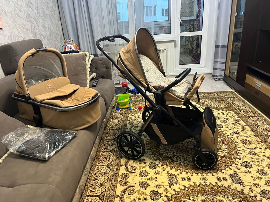 Продам детскую коляску 2 в 1 в отличном состоянии за 40тыс.тенге