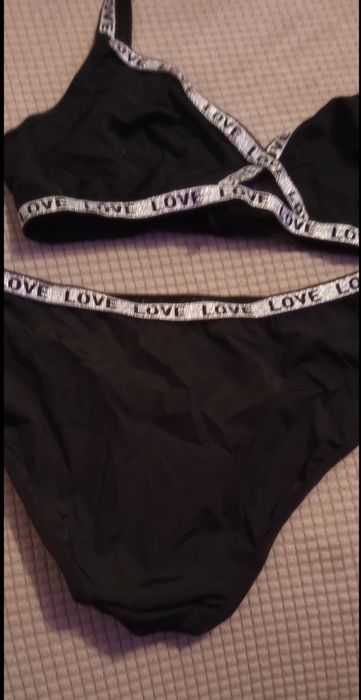 Set lenjerie cu litera Love , la moda