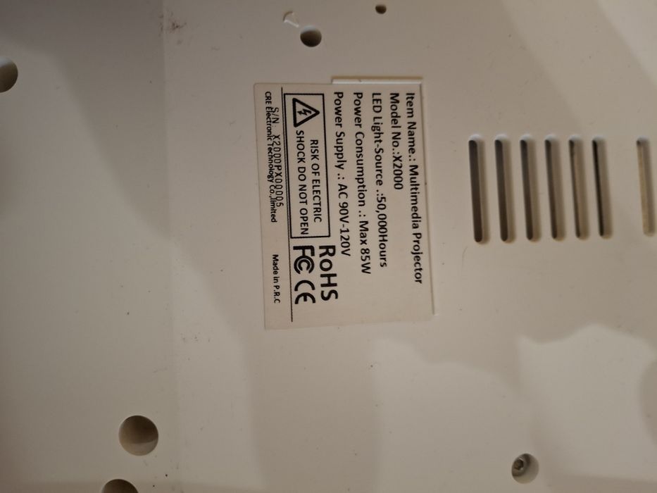 Videoproiector multimedia