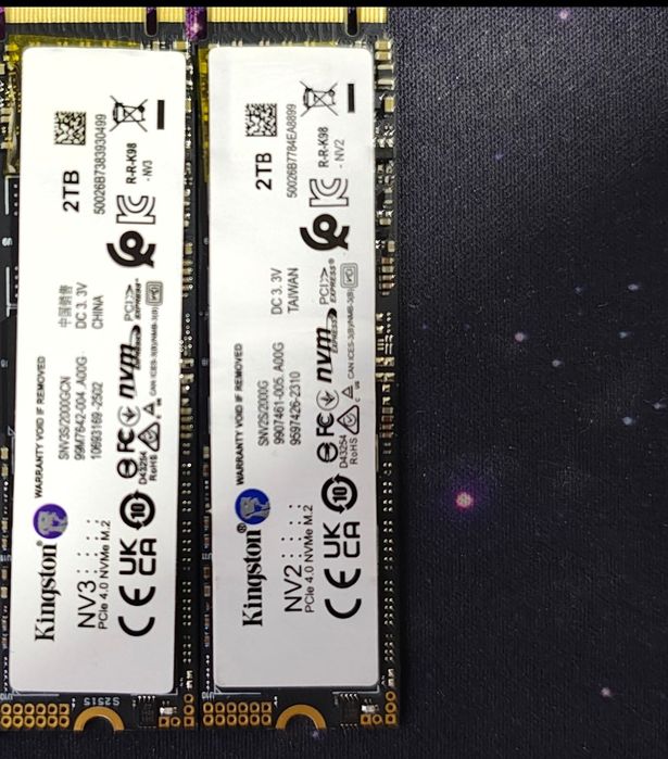 Ssd kingston NV3/NV2  2Tb Noi!