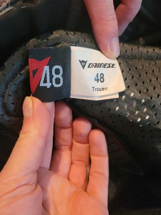 Pantaloni moto piele Dainese Delta Pro Evo C2, marime 48