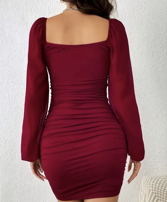 Новa елегантна червена рокля – размер S