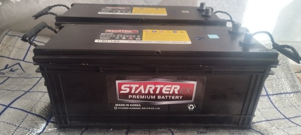 Акумулятор сотаман 140 тали стартер фирма корейский 2 та бор 250 $