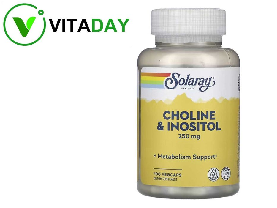 Solaray Choline & Inositol Холин и инозитол