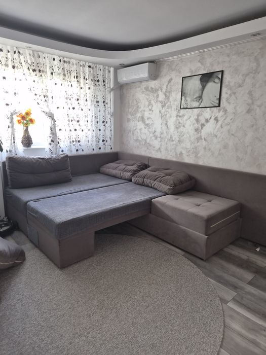 Coltar  cu lada, transformare in pat dublu