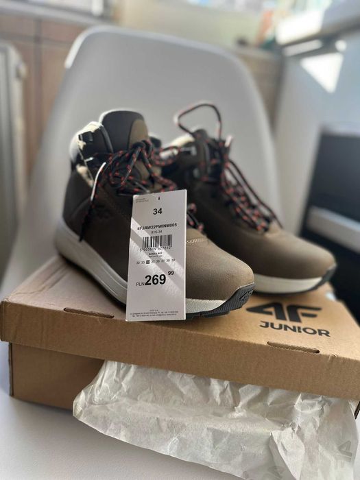 4F Junior Element Winter Boots - 34EU