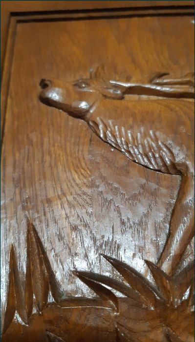 Tablou Sculptat Manual Lemn Masiv ...
