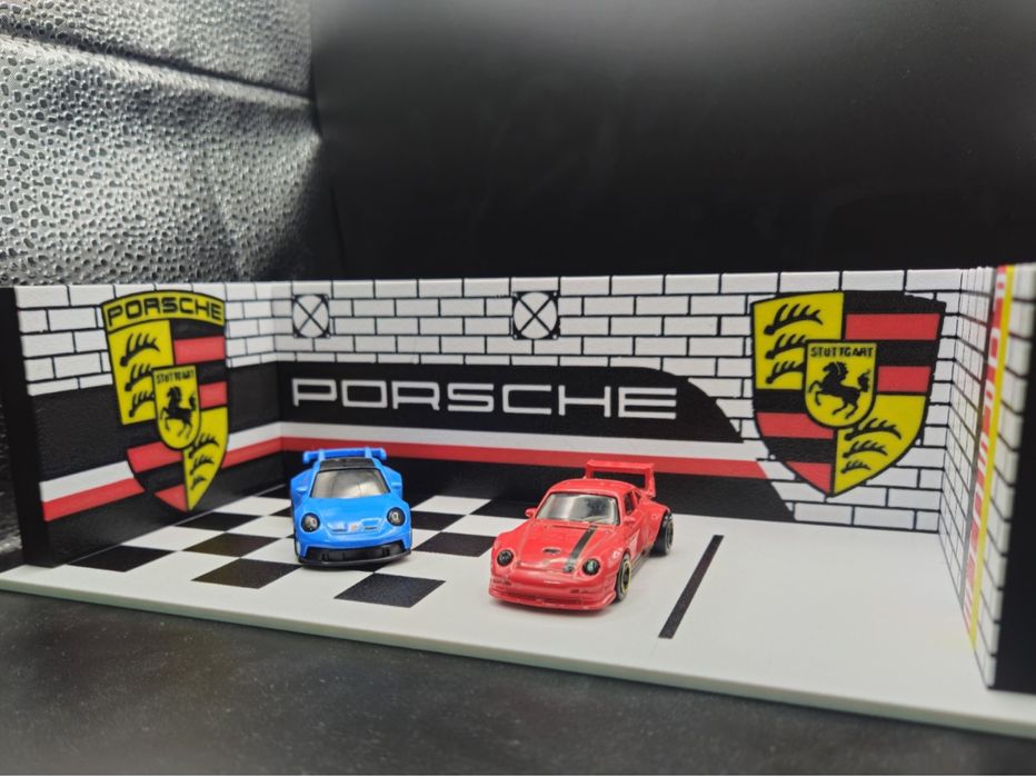 3D принтирани диорами за Hot wheels/Matchbox/Majorette и други 1:64