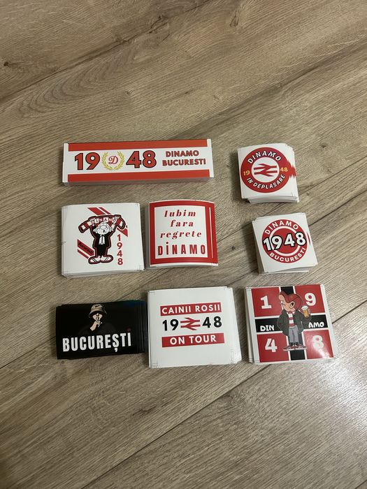 Stickere Dinamo Bucuresti 100bucati