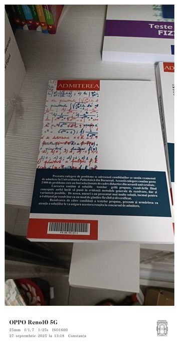 Culegeri matematică și fizică pentru admiterea la politehnică