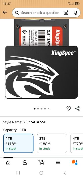 Vand SSD Kingspec