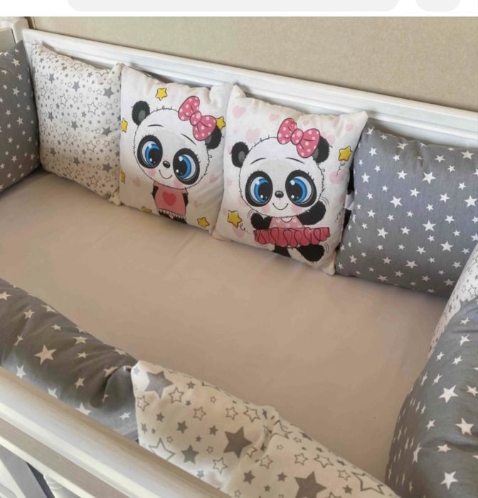 Манеж и комплект бортик