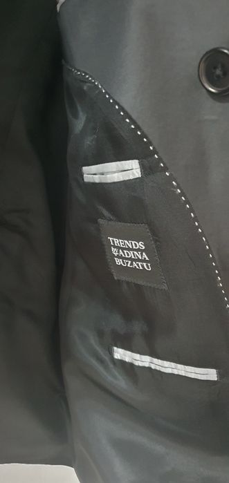 Sacou negru Adina Buzatu