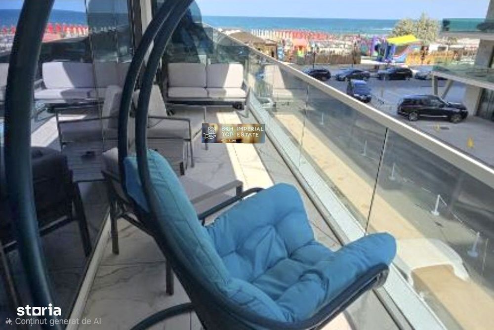 Studio Modern White Titanic Prima linie vedere superbă spre mare — fotografia 3