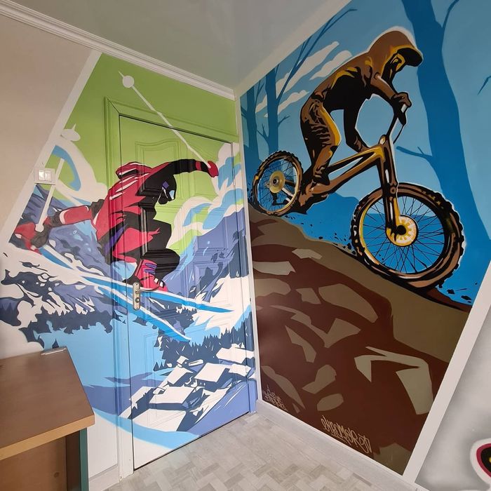 Художественная роспись стен