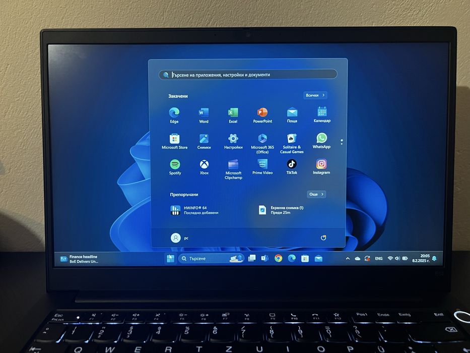 Lenovo ThinkPad E14 G2 14.0" FHD IPS, i7-1165G7, 16GB, 512GB SSD