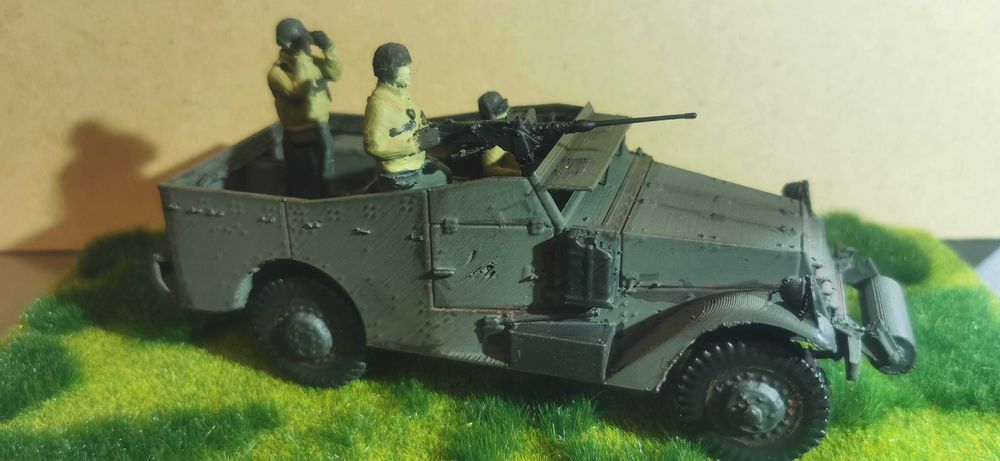 M3 Scout Car  с екипаж - Втората световна война