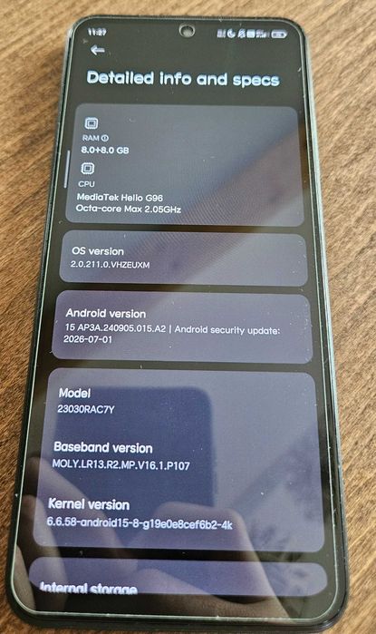 Xiaomi Redmi Note 12S