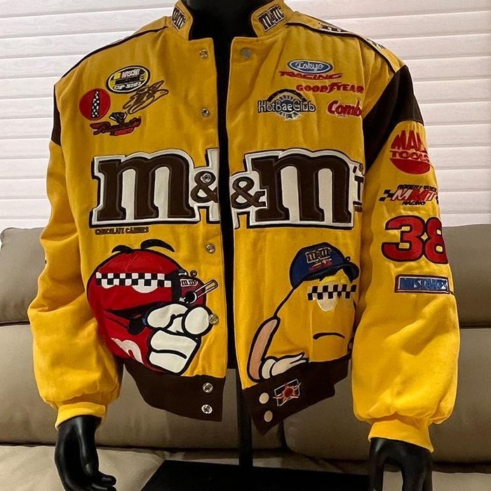 Бомбер M&M яркий и стильный