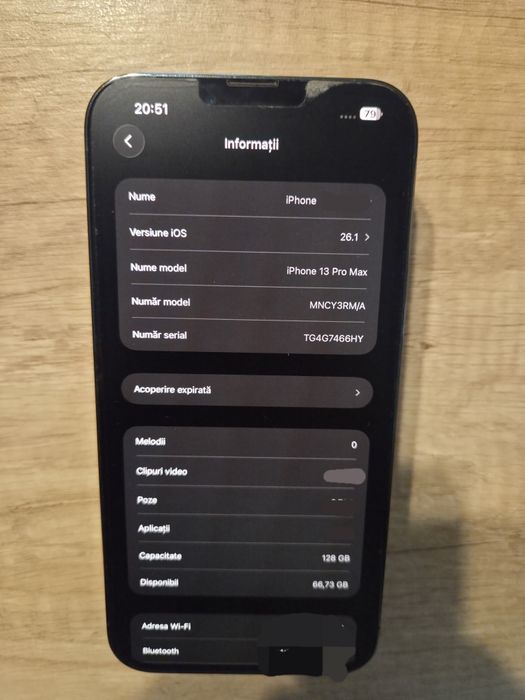Vând iphone 13 pro max