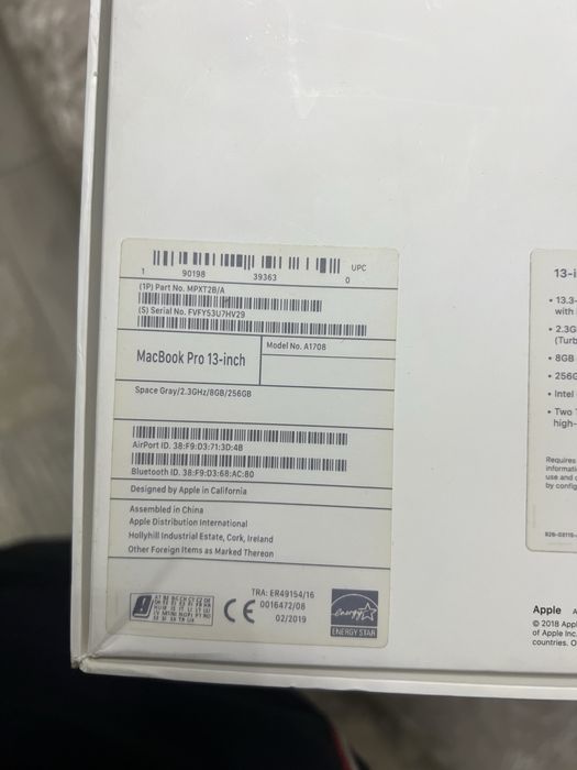 Macbook PRO 13 inch