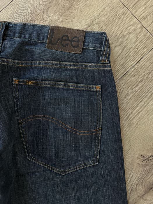 Blugi LEE Jeans Flint Albastru Barbati | Marime 32 x 34 (Talie 86 cm)
