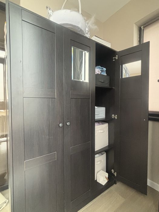 Шкаф черный IKEA