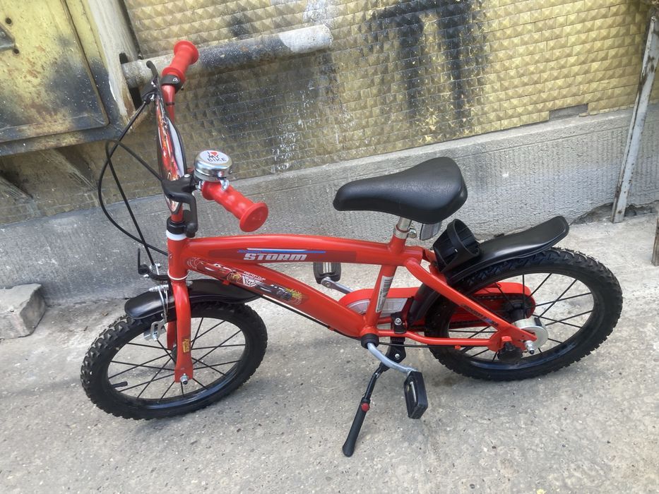 Bicicleta Copii Car Kids Disney cu Roti de 16” varsta 4-7 Ani
