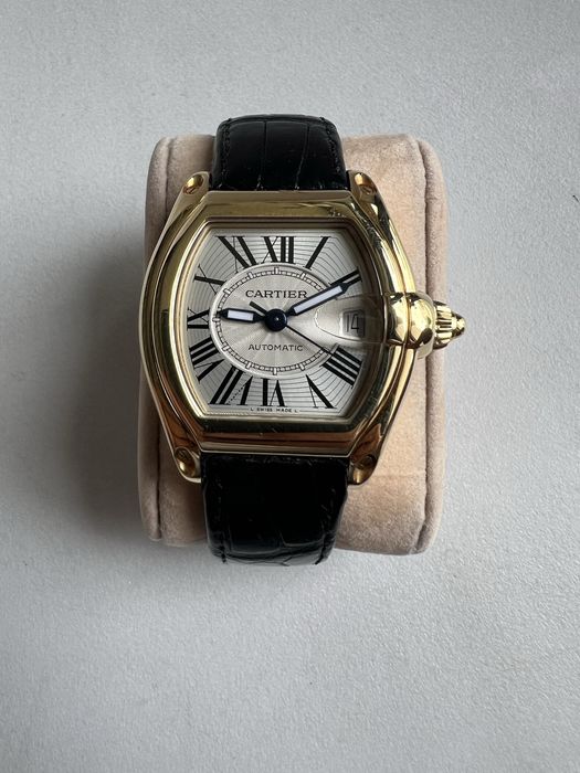 18 k aur Cartier Roadster Automatic ref.2525