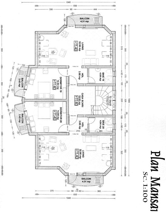 Pensiune Ranca 20 camere