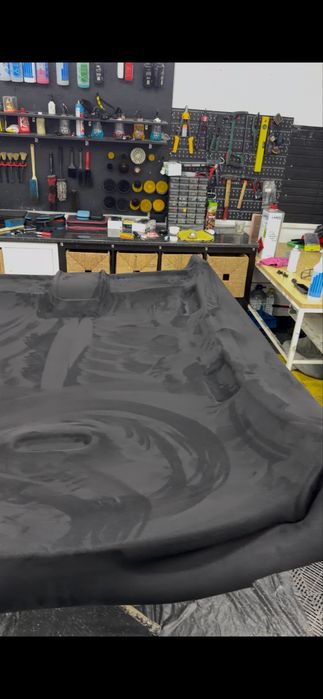 Plafon Volkswgen Skoda Audi Seat Opel alcnatara material textil stalpi