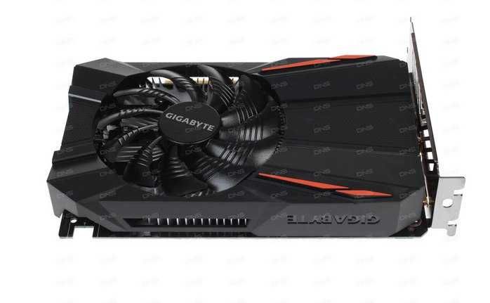 Видеокарта GIGABYTE GeForce GTX 1050 Ti [GV-N105TD5-4GD]