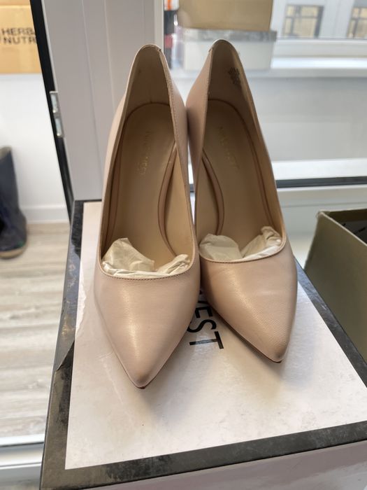 Туфли бежевые лодочки