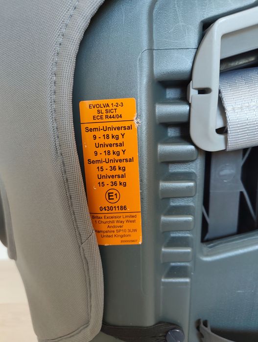 Scaun copil auto Britax-Romer Evolva