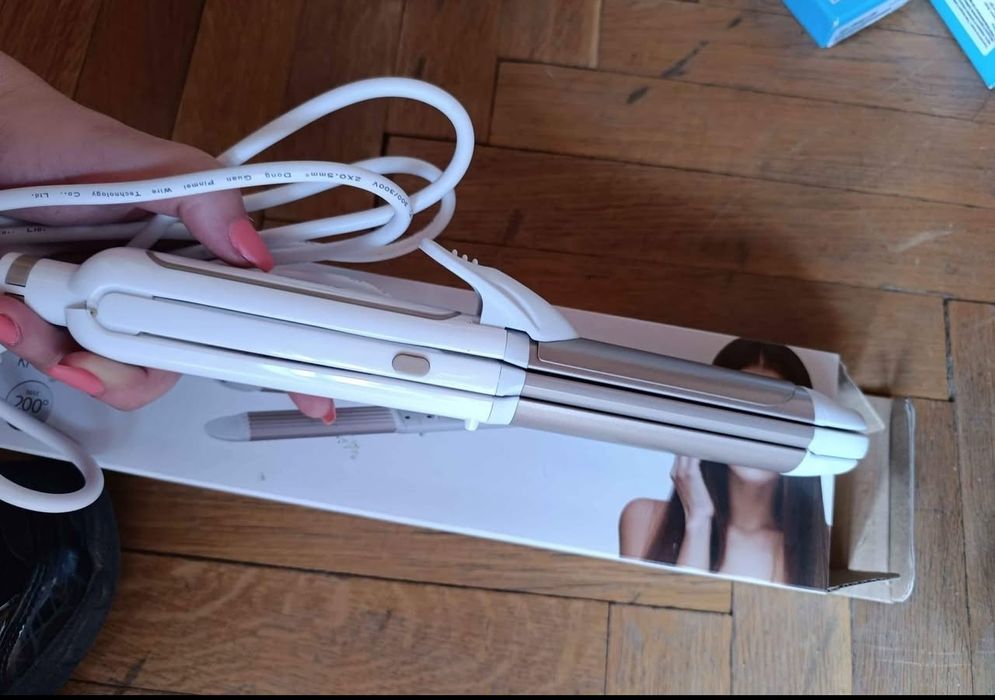 Преса за коса 3в1