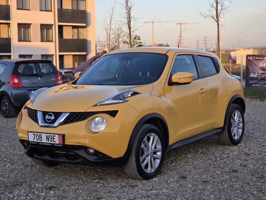 Nissan Juke Facelift Yellow Edition