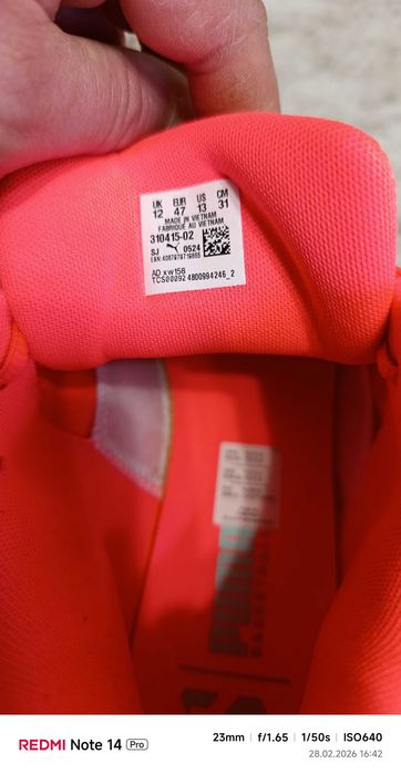 Продавам маратонки Puma Basketball Junior Scoot Zeros Pink - 47 номер