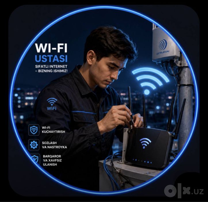 Wifi router Usilitel, Nastroyka, Barqaror internet xizmati